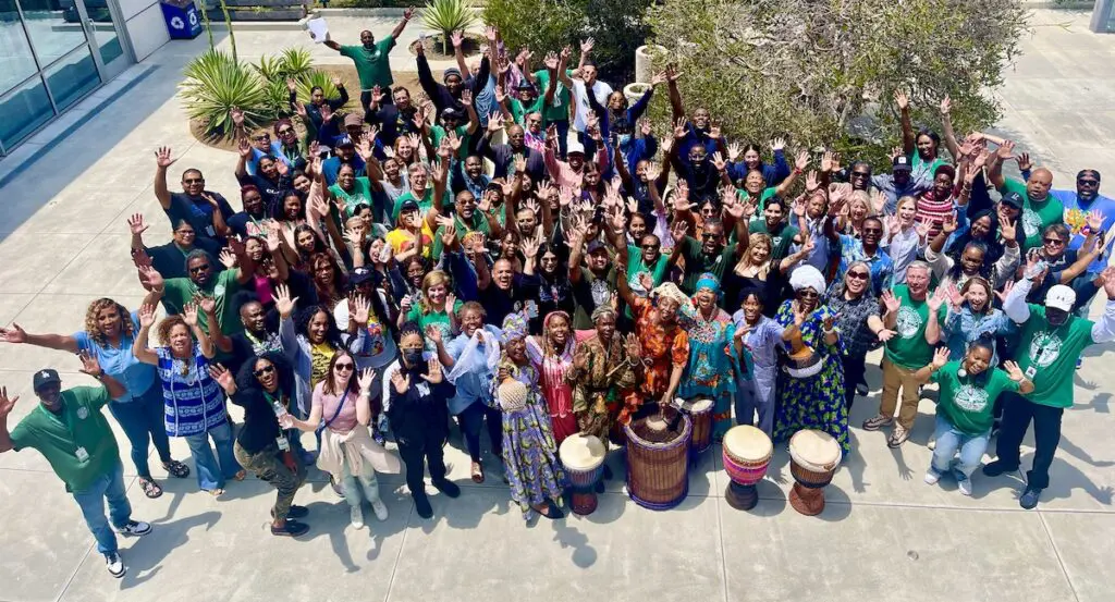 Image of a group of people with drums