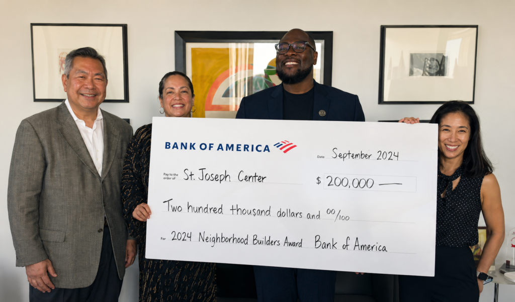 St. Joseph Center Named a 2024 Bank of America Neighborhood Builders Honoree