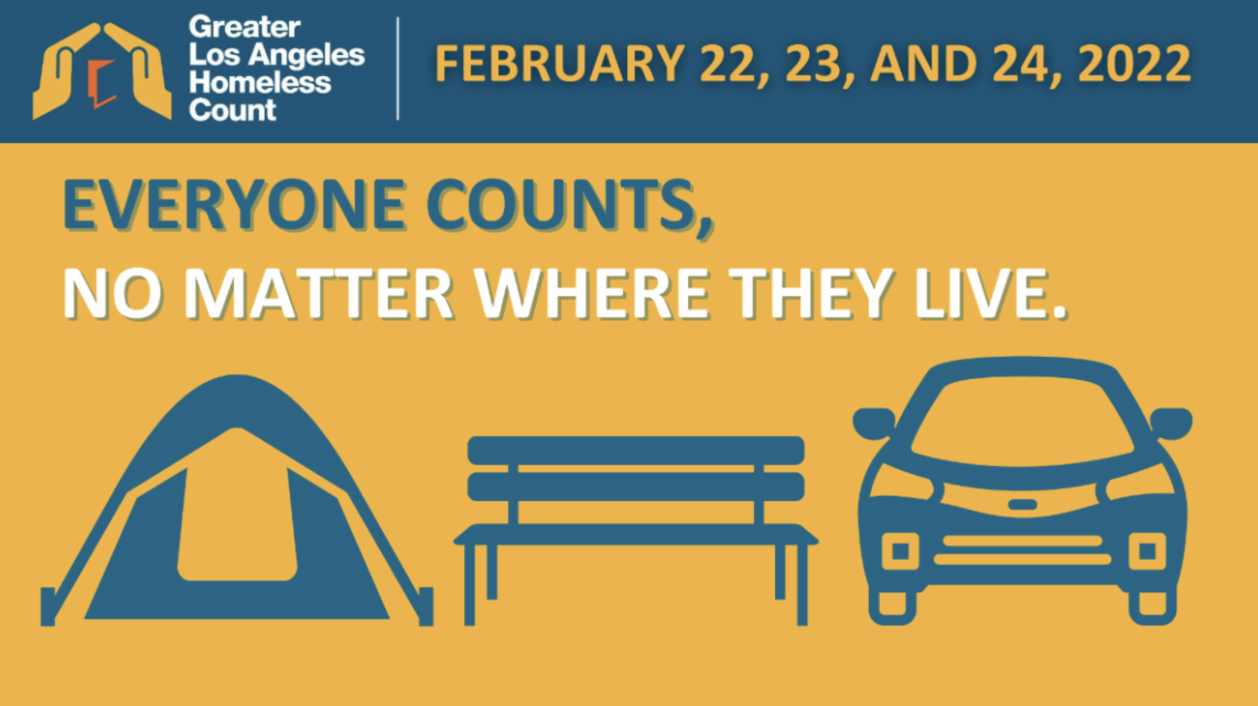 Volunteer for the 2022 Homeless Count!