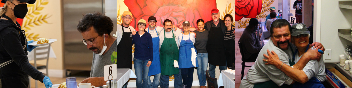 Bread and Roses volunteers