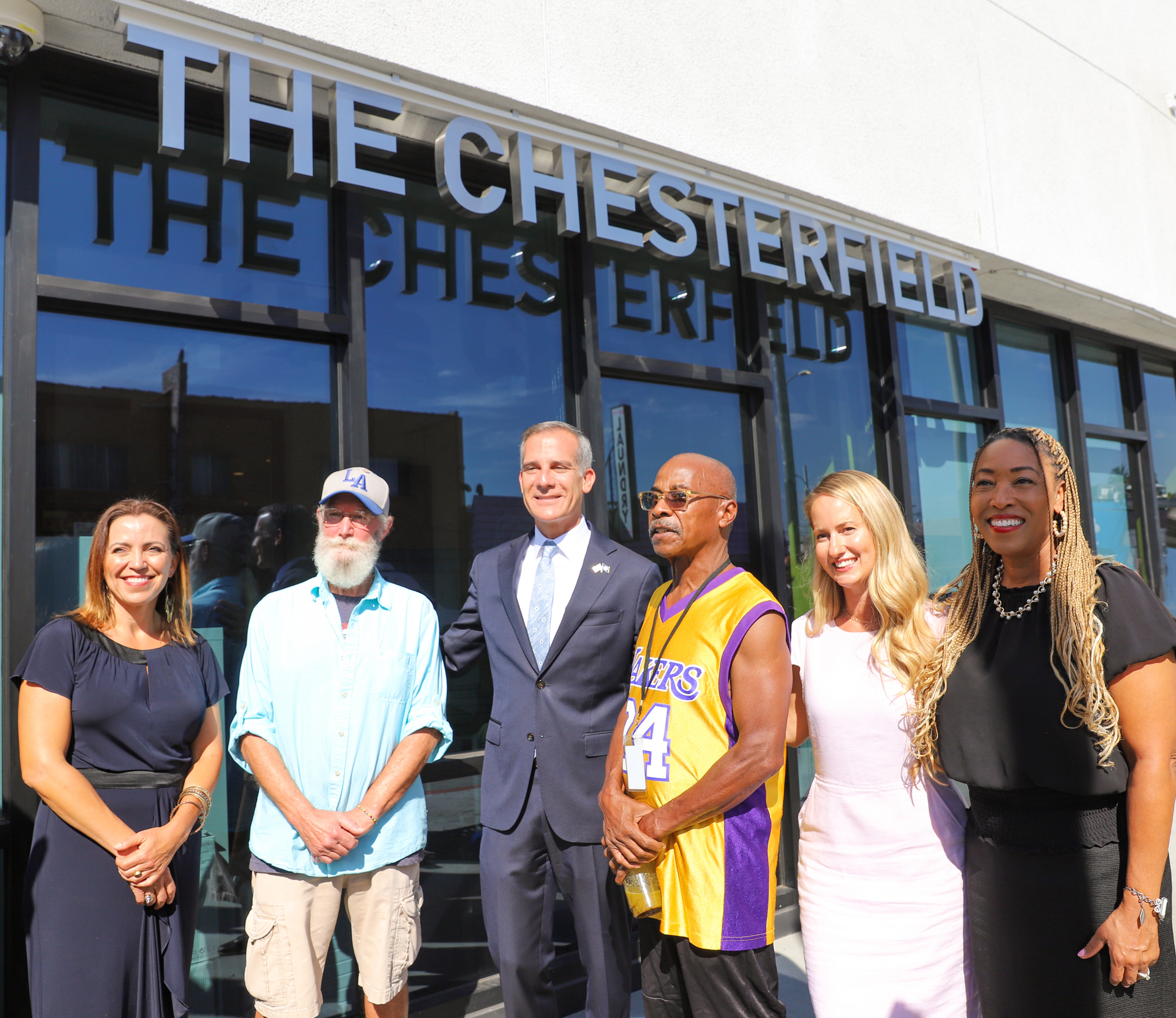 The Chesterfield Grand Opening: New Affordable Community Houses Formerly Homeless Seniors in LA
