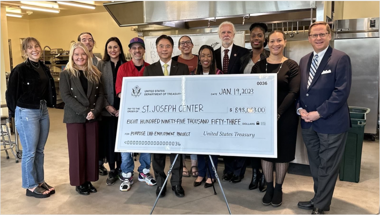 Rep Lieu Visits St. Joseph Center To Celebrate Funding He Secured For Job Training Programs