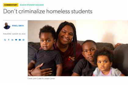 Don't Criminalize Homeless Students