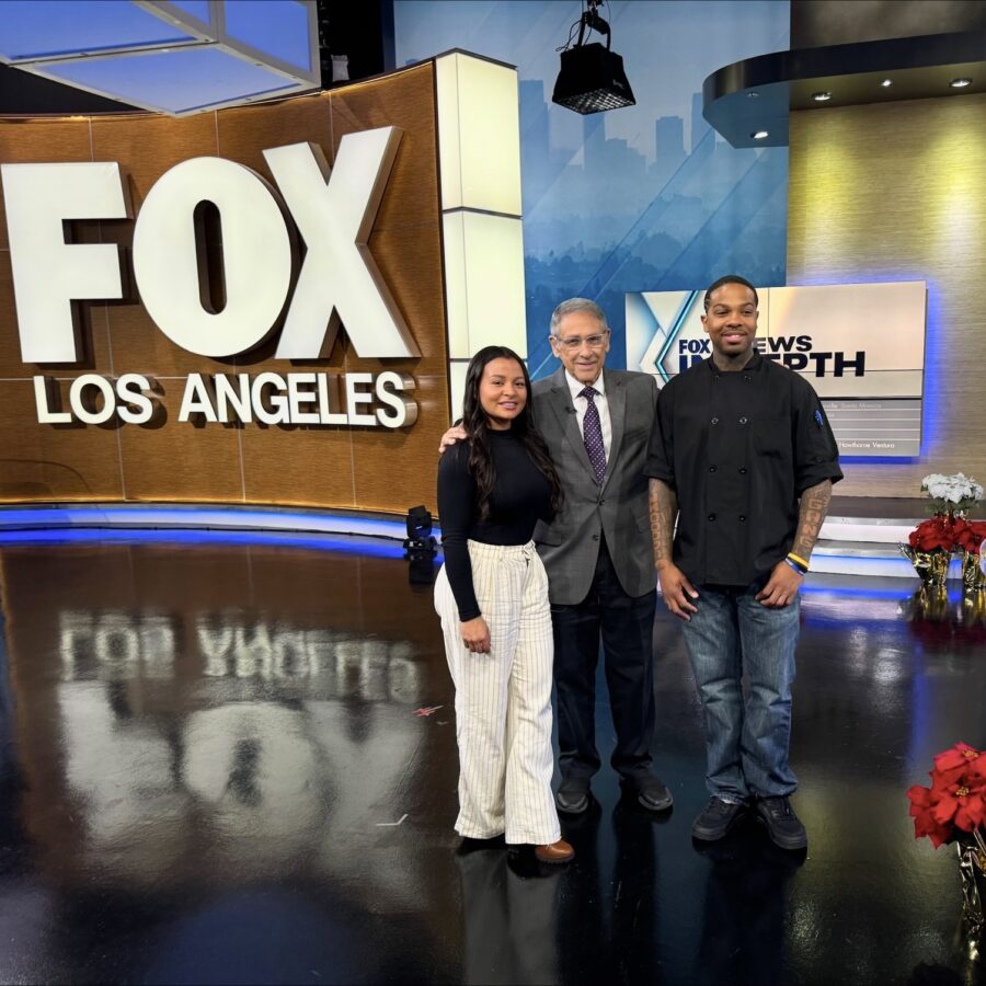 Fox 11 News In Depth: Chef Cristela and Chef Brian Find Community at St. Joseph Center's Bread and Roses Café