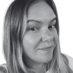 Image of a woman smiling.