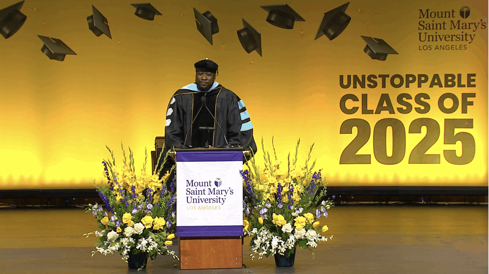 Dr. Ryan J. Smith Shares Vision of Radical Love and Community at Mount St. Mary's Commencement
