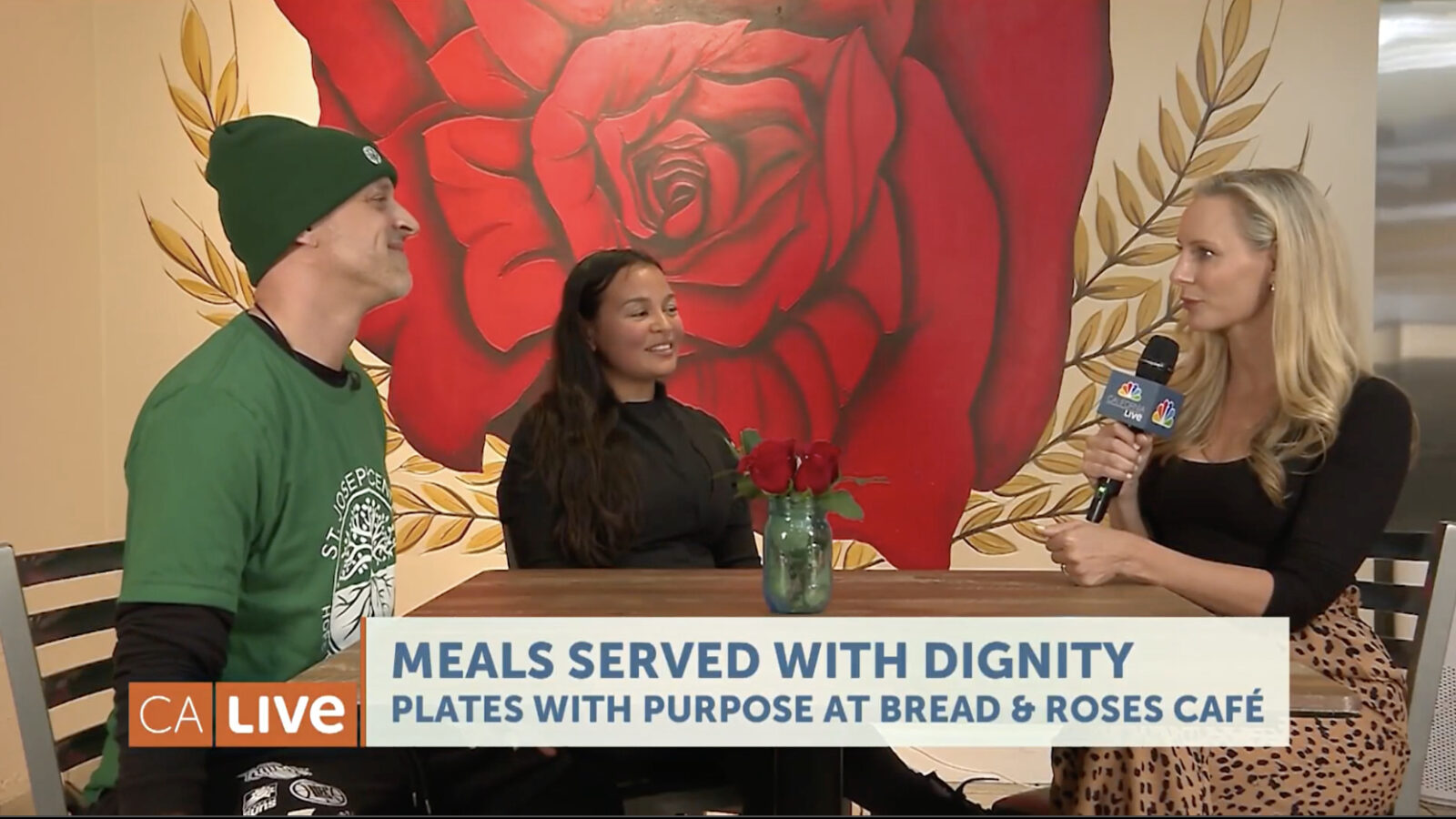 Bread & Roses Café Feeds the Unhoused in a Restaurant-style Setting with Dignity