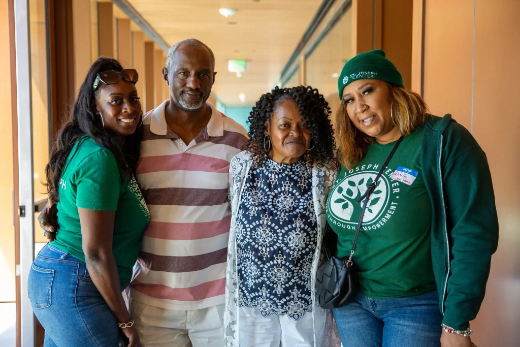 A group of St. Joseph Center volunteers.